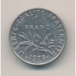 1 Franc Semeuse - 1978 - nickel