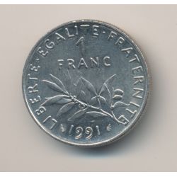1 Franc Semeuse - 1991 - nickel