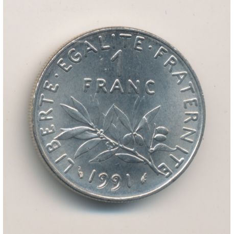 1 Franc Semeuse - 1991 - nickel