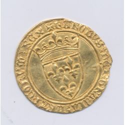 Charles VII - Ecu d'or à la couronne - La Rochelle