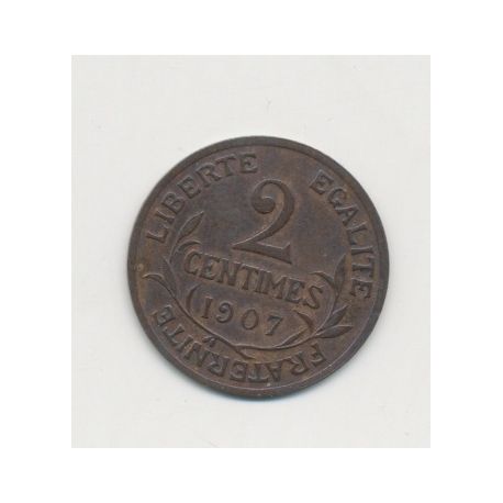 2 centimes Dupuis - 1907