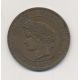 10 centimes Ceres - 1875 A Paris