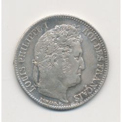 Louis Philippe I - 1 Franc - 1847 BB Strasbourg
