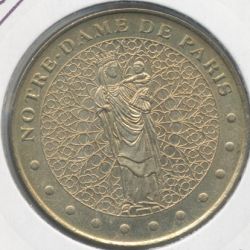 Dept7504 - N-Dame de Paris - vierge à l'enfant