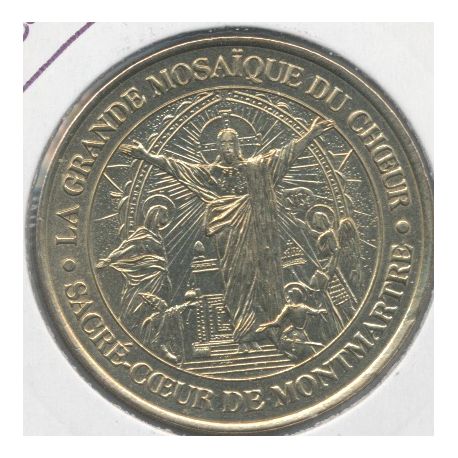 Dept75118 - La grande mosaïque du choeur - Montmartre - 2002 - Paris