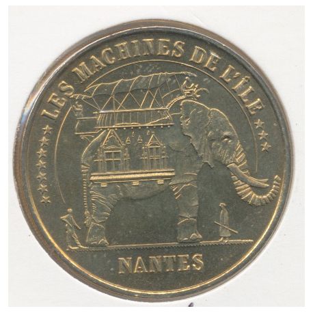 Dept44 - Les Machines de l'ile N°1 - 2007 - éléphant - Nantes