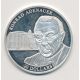 Libéria - 20 Dollars 2002 - Konrad Adenauer - argent BE