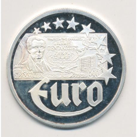 10 Euro Europa - 1997 - Grèce - Billet 500 drachmai - argent
