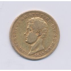 Italie - 10 Lires 1839 P - Charles félix - Sardaigne