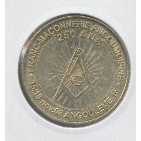 Dept16 - 250 ans Franc-maçonnerie angoumoise - 2012 - Angouleme
