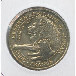 Dept11 - Réserve africaine Sigean N°14 - le lion et le lionceau - 2012
