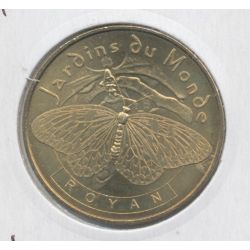 Dept17 - Jardins du monde N°2 - 2007 - papillon 