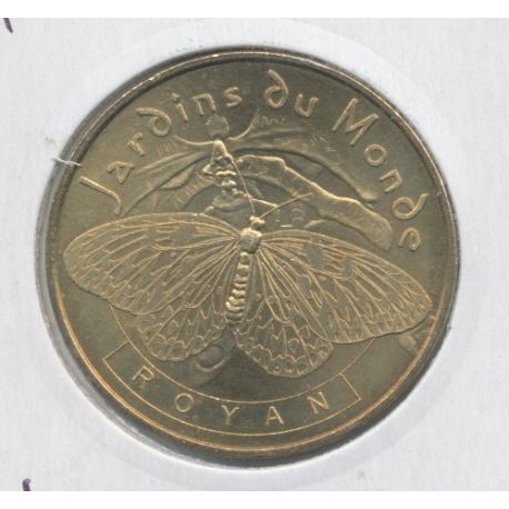 Dept17 - Jardins du monde N°2 - 2007 - papillon 
