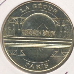 Dept7519 - La géode N°4 - 2011 - et son reflet - Paris