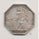 Jeton - Compagnie Assurance Paris - 1818 - Louis XVIII - argent