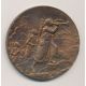 Médaille - Union des fanfares - France et colonies - bronze