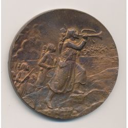 Médaille - Union des fanfares - France et colonies - bronze