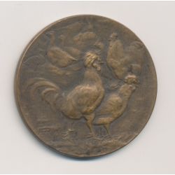 Médaille - Société d'Aviculture du Poitou - bronze