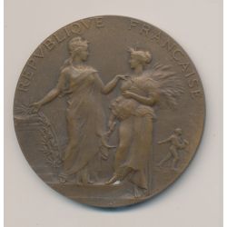 Médaille - Associations agricoles - République Française - A.Dubois - bronze