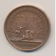 Médaille - Louis XIV - Port de Rochefort - refrappe - bronze