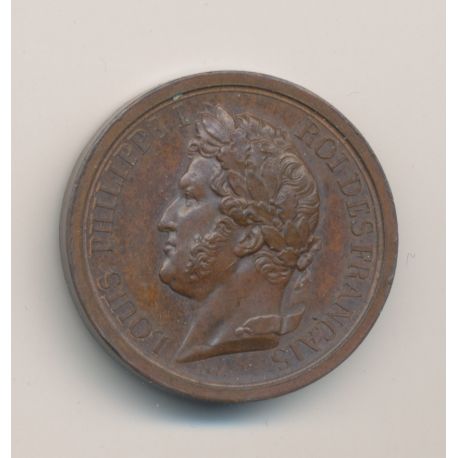 Médaille - Louis Philippe I - L'armée au duc d'Orléans - 1842 - bronze
