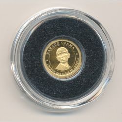 Libéria - 5 Dollars 2009 - Obama