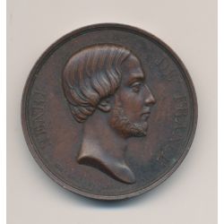 Médaille - Henri V - cuivre - TTB