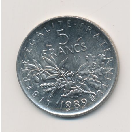 5 Francs Semeuse - 1989