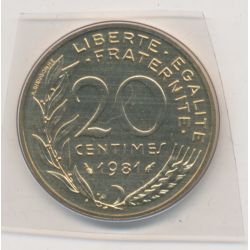 20 Centimes Marianne - 1981