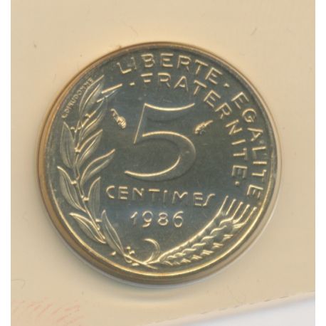 5 Centimes Marianne - 1986