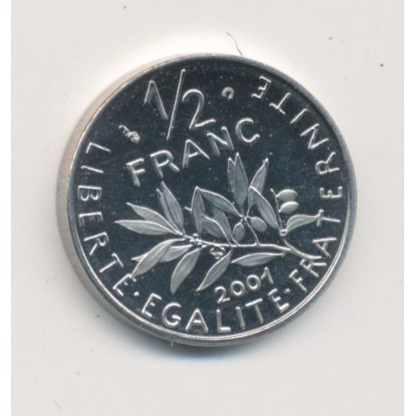 50 Centimes Semeuse - 2001 - Belle épreuve