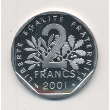 2 Francs Semeuse - 2001 Belle épreuve