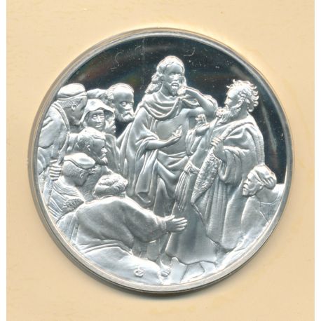 Médaille - L'incrédulité de Saint Thomas - Trésors de Rembrandt - argent