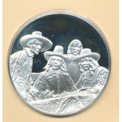 Trésors de Rembrandt - Médaille N°27 - Les syndics des drapiers - argent
