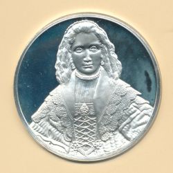 Trésors de Rembrandt - Médaille - Agatha Bas - argent