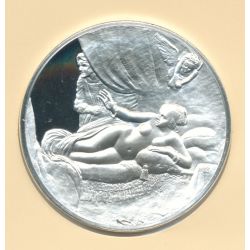 Trésors de Rembrandt - Médaille N°32 - Danaé - argent