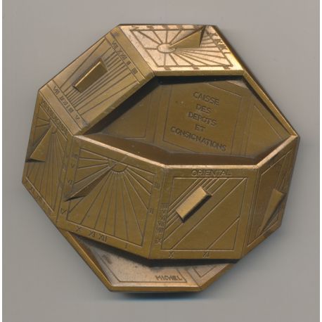 Médaille - Caisse des dépôts et consignations - Michel - bronze