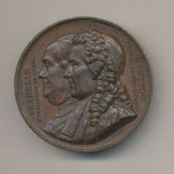 Médaille - Société Franklin et Montyon - 1833 - bronze