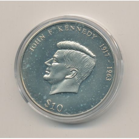 Libéria - 10 Dollars 2000 - John F Kennedy