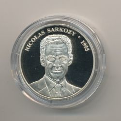 Médaille - Nicolas Sarkozy - Président de la République