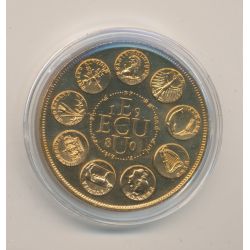 Ecu EUROPA - 1980 - bronze