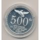 Médaille - America 1492-1992 - 500e anniversaire découverte du nouveau monde - argent