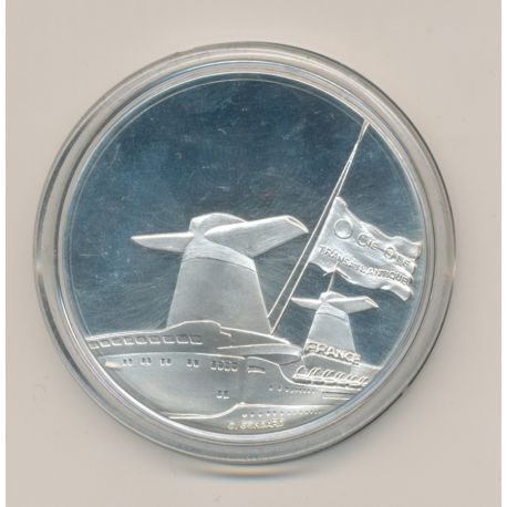 Médaille - France 1962 - Paquebots Transatlantiques - argent 40g