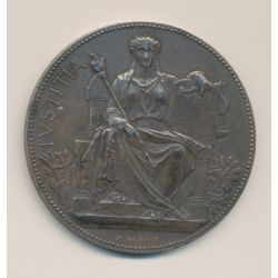 Médaille - Ville de Paris - Assistance judiciaire - 1948 - bronze argenté