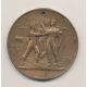 Médaille - 8e Fête régionale de gymnastique - 1893 - Les deux charentes - bronze