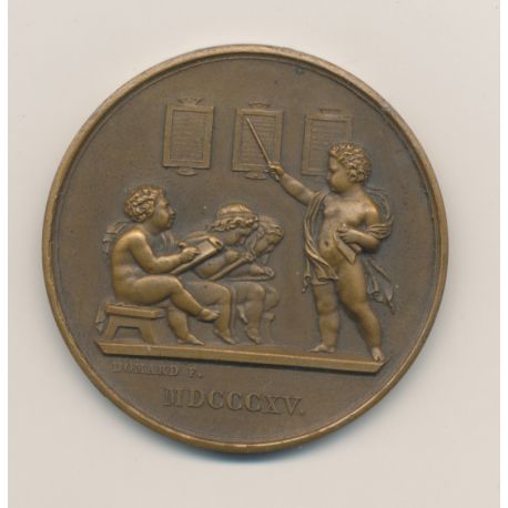 Médaille - Société pour l'instruction élémentaire - 1904 - bronze - F.Domard