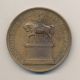 Médaille - Statue équestre Louis XIII - Buste Louis XVIII et Charles X - 1829 - cuivre - E.Gatteaux - 50mm