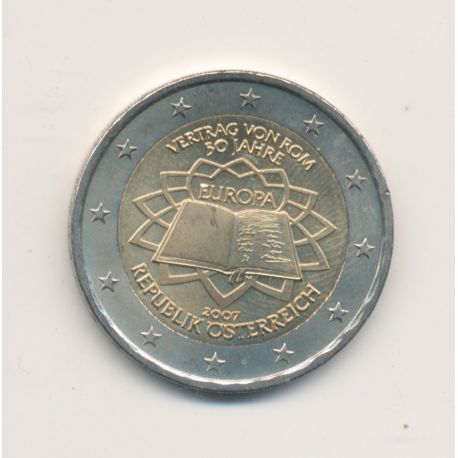 2€ Autriche 2007 - Traité de Rome