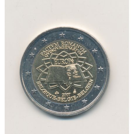 2 Euro Belgique 2007 - Traité de Rome