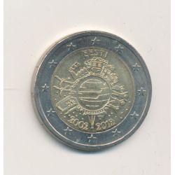 2€ Estonie 2012 - 10 ans de l'euro
